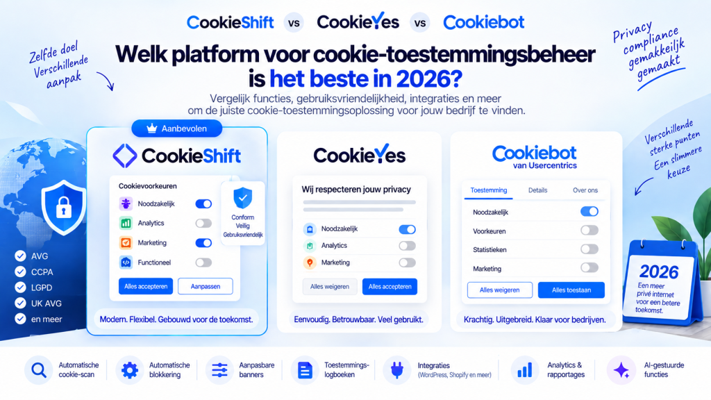Cookie Consentbeheer: Een complete gids voor GDPR, CCPA en privacycompliance in 2026